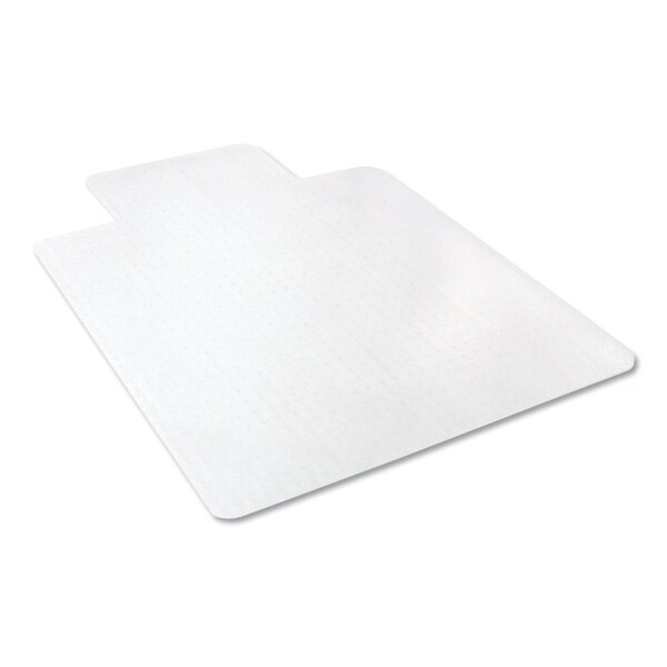 Deflecto Occasional Use Chair Mat, Low Pile Carpet, Roll, 36x48, Lipped, Clear - CM11112COM