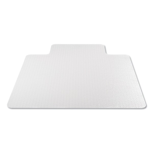 Deflecto Occasional Use Chair Mat, Low Pile Carpet, Roll, 36x48, Lipped, Clear - CM11112COM