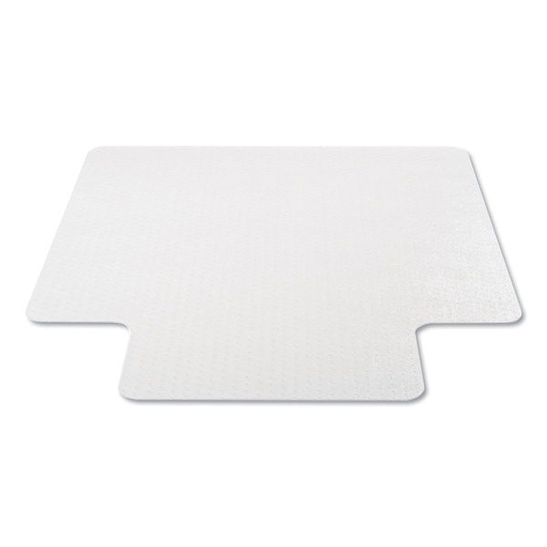 Deflecto Occasional Use Chair Mat, Low Pile Carpet, Roll, 36x48, Lipped, Clear - CM11112COM