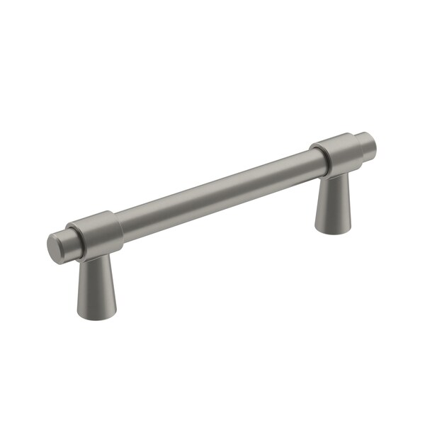 Amerock Destine 3-3/4 in 96 mm Center-to-Center Satin Nickel Cabinet Pull - BP36858G10