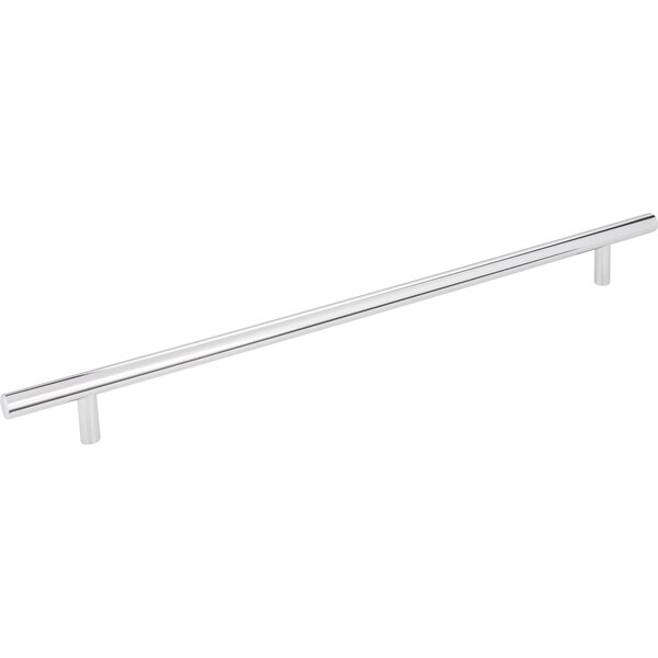 Elements By Hardware Resources 640 mm Center-to-Center Polished Chrome Naples Cabinet Bar Pull - 720PC