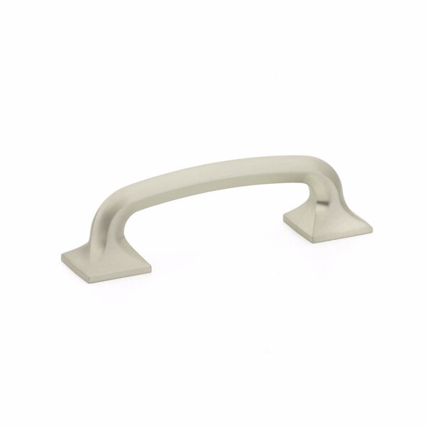 Schaub 3-1/2in Center to Center Northport Cabinet Pull Satin Nickel Finish - 205-15