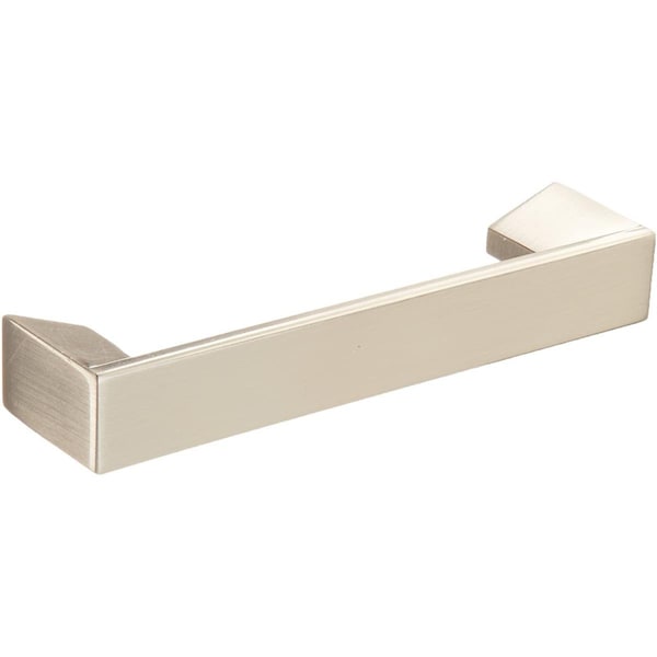 Patioplus 3.5 in. Center to Center Trinity Cabinet Pull, Satin Nickel - PA2056026