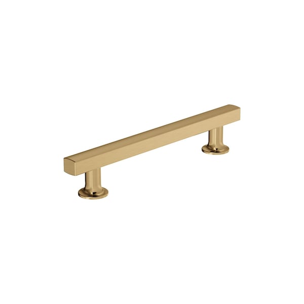 Amerock Everett 5-1/16 inch 128mm Center-to-Center Champagne Bronze Cabinet Pull - BP37105CZ