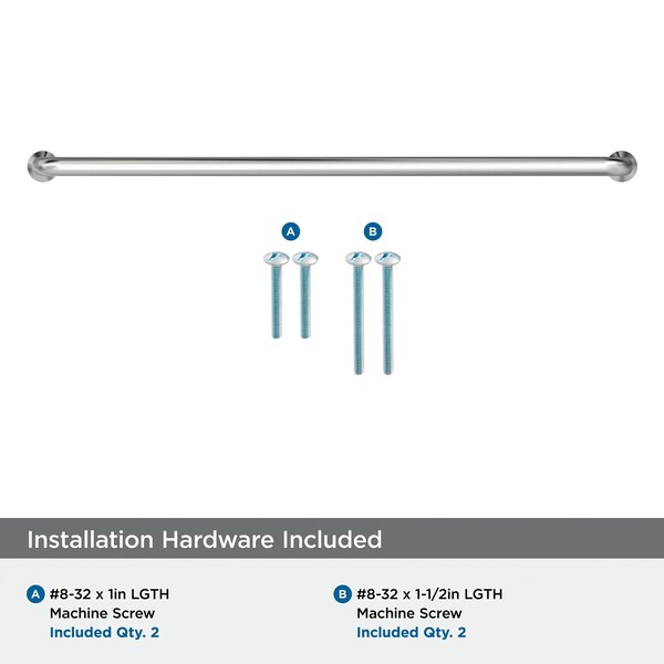 Amerock Factor 12-5/8 inch 320mm Center-to-Center Polished Chrome Cabinet Pull - BP3696626