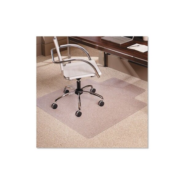E.S. Robbins ESRobbins, MULTI-TASK SERIES ANCHORBAR CHAIR MAT FOR CARPET UP TO 0.38in, 45 X 53, CLEAR - 128173