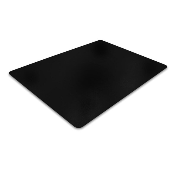 Cleartex 48 x 60 in. Advantagemat Vinyl Rectangular Chair Mat for Hard Floor, Black - FR124860HEBV