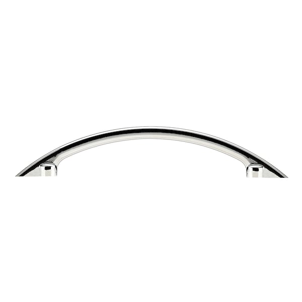 Richelieu 3-3/4 in. (96 mm) Center-to-Center Chrome Contemporary Drawer Pull - BP30843140