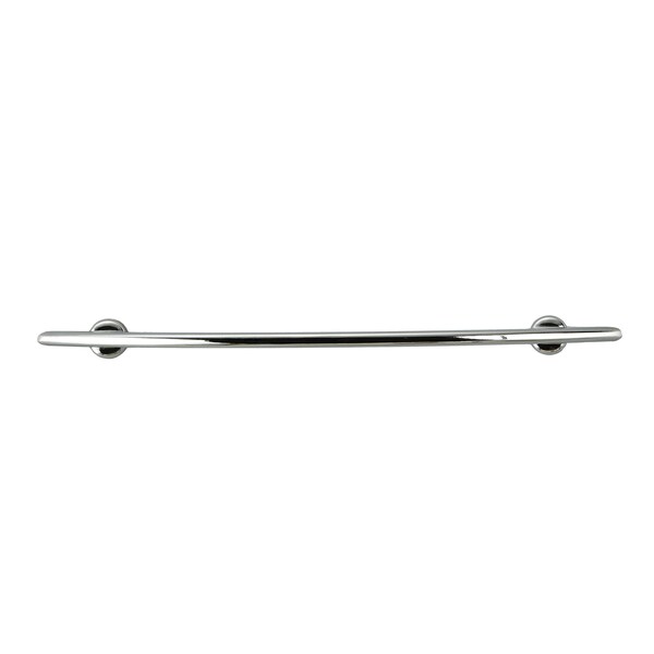 Richelieu 3-3/4 in. (96 mm) Center-to-Center Chrome Contemporary Drawer Pull - BP30843140
