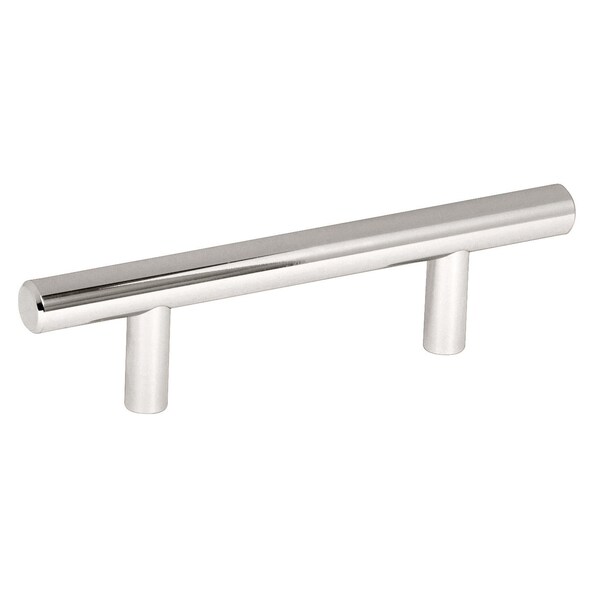 Amerock Bar Pulls 3 in 76 mm Center-to-Center Polished Nickel Cabinet Pull, 10PK - 10BX40515PN