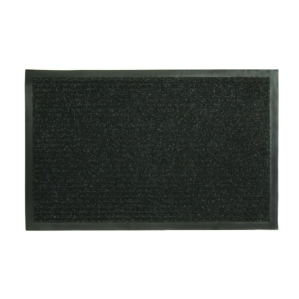 Fanmats Sports Licensing Solutions 18 in. W X 28 in. L Black Ribbed Polypropylene Utility Mat - 27390