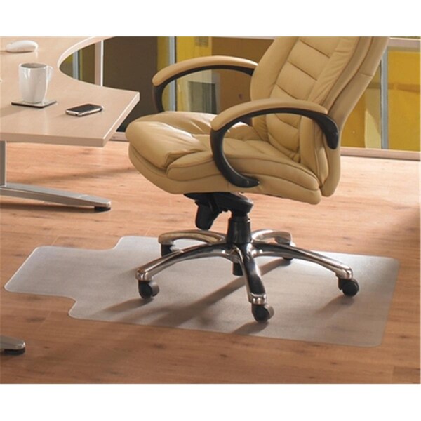 Floortex Advantagemat Pvc Rectangular Lipped Chair Mat For Hard Floor And Carpet Tiles 36 X 48 In. - 129020LV