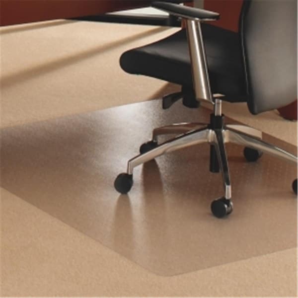 Floortex 60 x 79 in. Rectangular Floor Protection Chairmat, 2XL - Clear - FLR1115020023ER