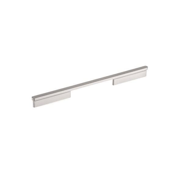 Richelieu 12 5/8 in (320 mm) Center-to-Center Brushed Nickel Contemporary Cabinet Pull - 8636320195