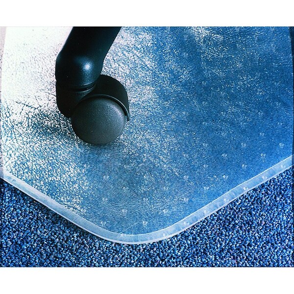 Crown Matting Technologies Chair Mats Executive-Size General Purpose 46x60-in. Clear - CM GPEXCL