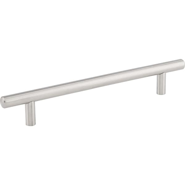 Elements By Hardware Resources 160 mm Center-to-Center Hollow Matte Black Stainless Steel Naples Cabinet Bar Pull - 218SS