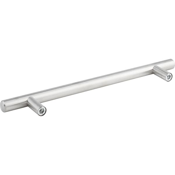 Elements By Hardware Resources 160 mm Center-to-Center Hollow Matte Black Stainless Steel Naples Cabinet Bar Pull - 218SS