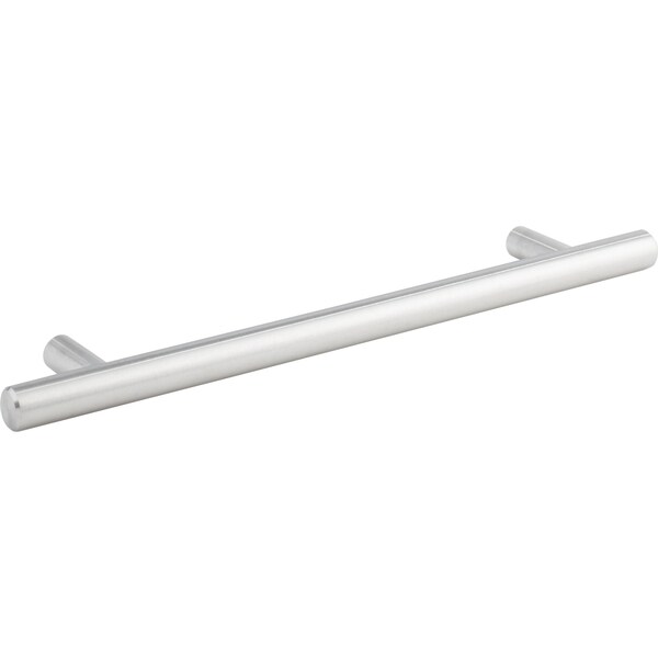 Elements By Hardware Resources 160 mm Center-to-Center Hollow Matte Black Stainless Steel Naples Cabinet Bar Pull - 218SS