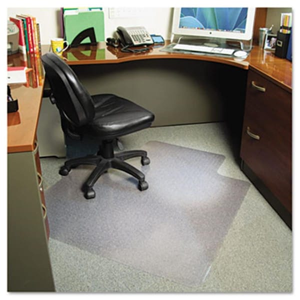 Eyecatcher AnchorBar Professional Series Chair Mats for Carpet - Clear - 36w x 48l - EY2772829
