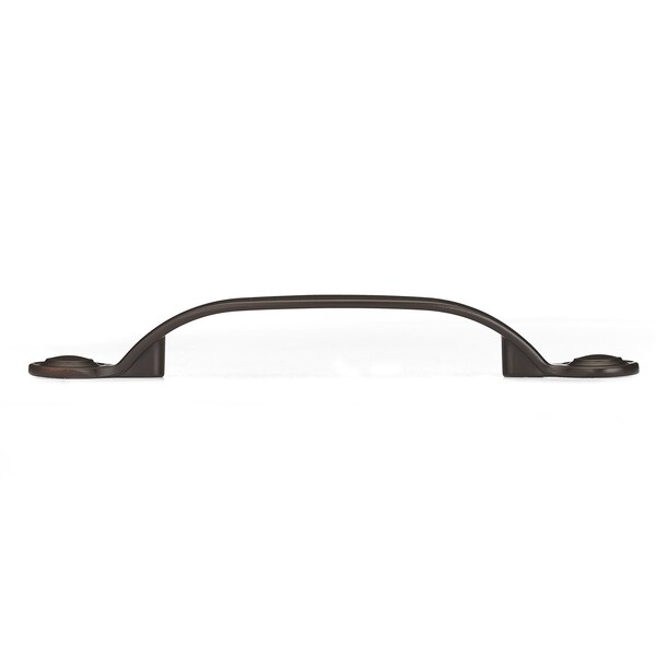 Richelieu 3-3/4 in. (96 mm) Center-to-Center Oil-Rubbed Bronze Traditional Drawer Pull - BP288996ORB