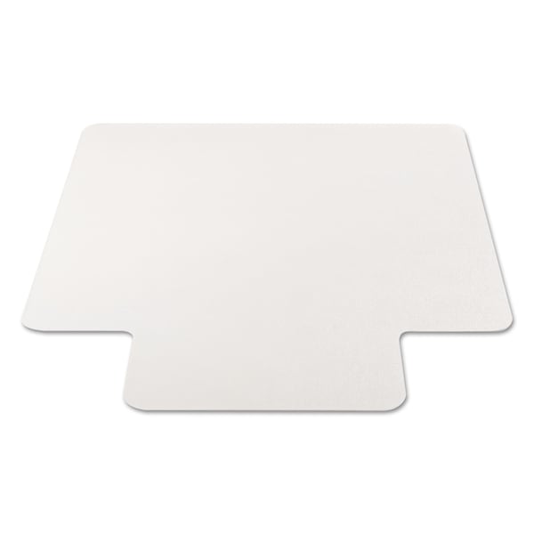 Alera Non-Stud Chair Mat w/Lip, Hrd, 45"x53", Clr - ALEMAT4553HFL