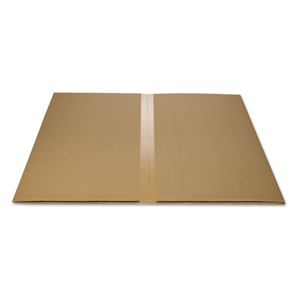 Alera Non-Stud Chair Mat w/Lip, Hrd, 45"x53", Clr - ALEMAT4553HFL