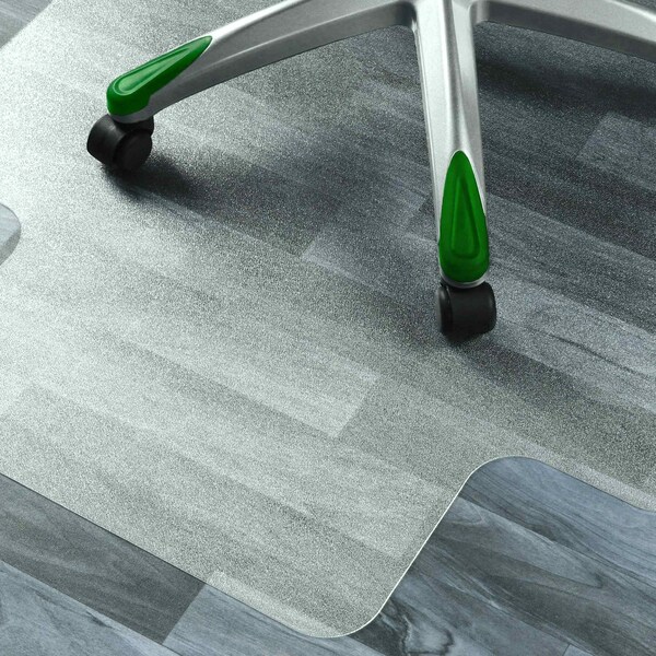 Floortex Advantagemat Plus APET Lipped Chair Mat for Hard Floors - 36" x 48" - NCCMFLAS0003
