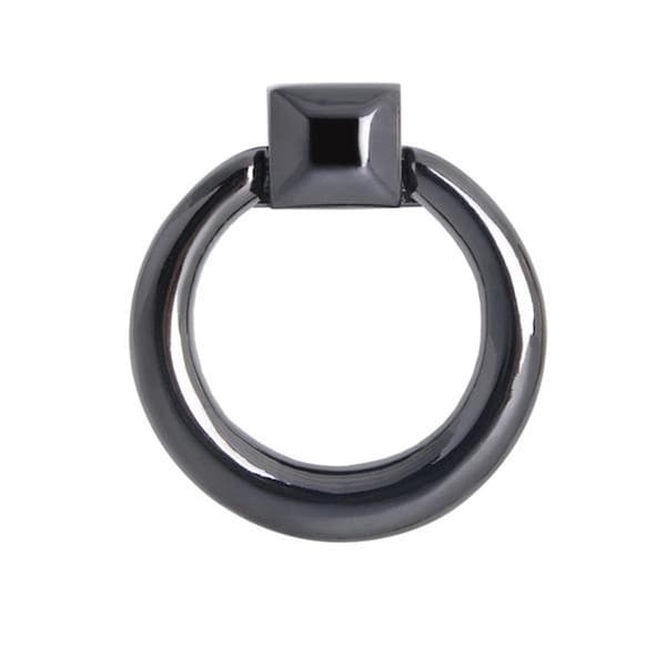 Camp Usa Anello 1.62 x 1.75 in. Ring Cabinet Pull - Weathered Nickel - CA701154