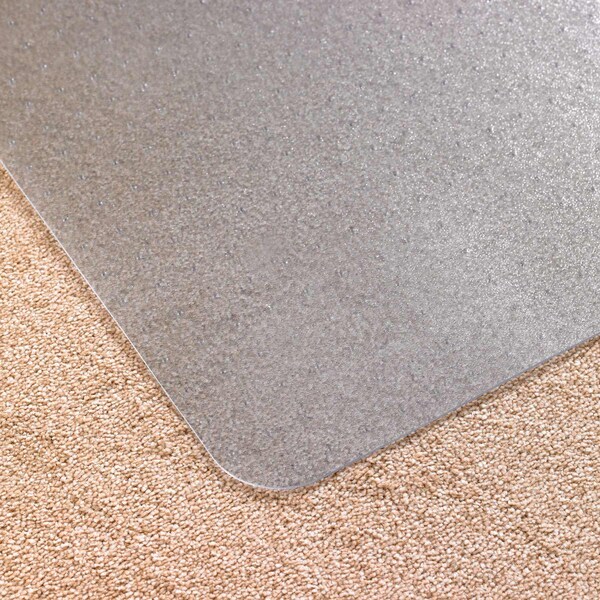 Floortex Advantagemat Vinyl Rectangular Chair Mat for Carpets up to 1/4" - 30" x 48" Shipped Rolled - FR1175120EV