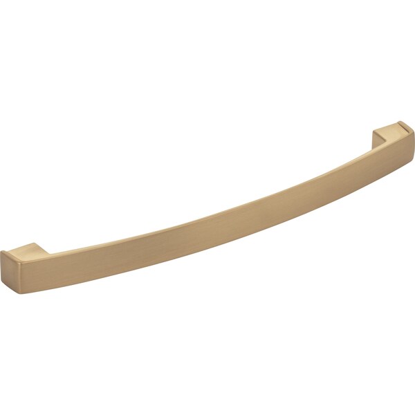 Jeffrey Alexander 192 mm Center-to-Center Satin Bronze Merrick Cabinet Pull - 549-192SBZ