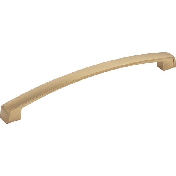 Jeffrey Alexander 192 mm Center-to-Center Satin Bronze Merrick Cabinet Pull - 549-192SBZ