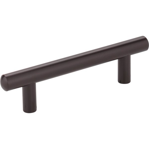 Jeffrey Alexander 96 mm Center-to-Center Dark Bronze Key Largo Cabinet Bar Pull - 146ORB