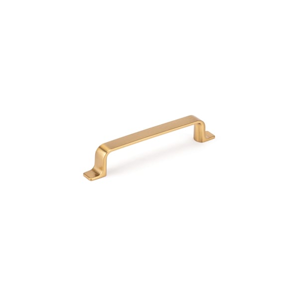 Richelieu 5 1/16 in (128 mm) Center-to-Center Aurum Brushed Gold Contemporary Cabinet Pull - BP52003128158