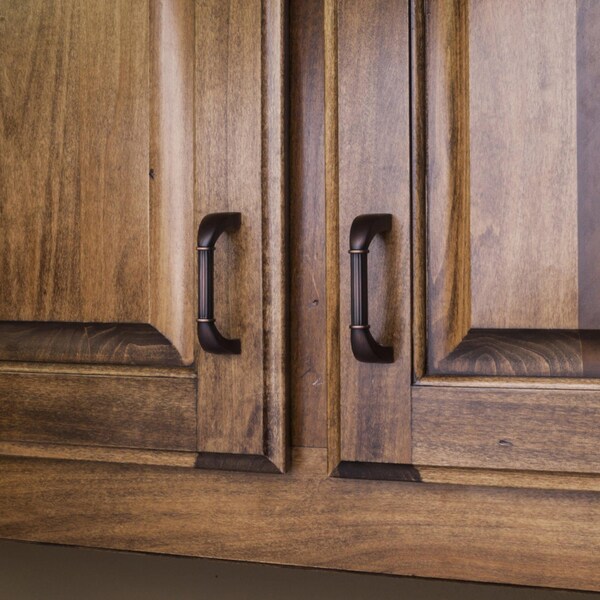 Jeffrey Alexander 3" Center-to-Center Brushed Oil Rubbed Bronze Cordova Cabinet Pull - Z281-DBAC