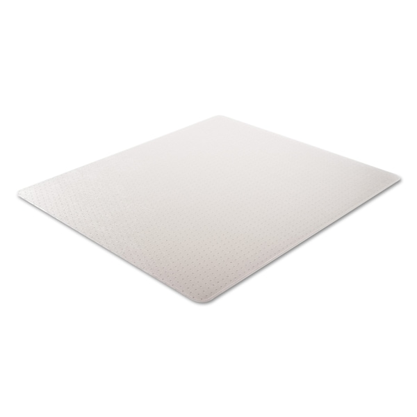 Alera Studded Chair Mat, Carpet, 46"x60", Clear - UNV56808