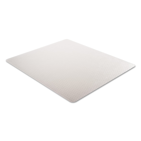 Alera Studded Chair Mat, Carpet, 46"x60", Clear - UNV56808