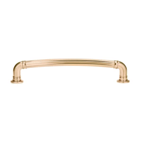 Richelieu 7 9/16 in (192 mm) Center-to-Center Champagne Bronze Traditional Drawer Pull - BP8818192CHBRZ
