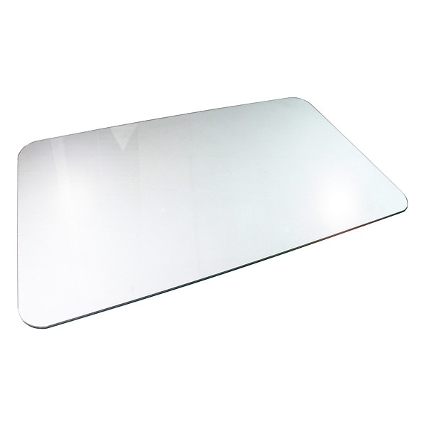 Floortex Glaciermat Heavy Duty Glass Chair Mat for Hard Floors & Carpets - 36" x 48" - FC123648EG