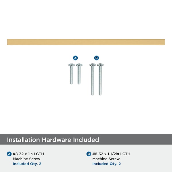 Amerock Monument 10-1/16 inch 256mm Center-to-Center Champagne Bronze Cabinet Pull - BP36910CZ