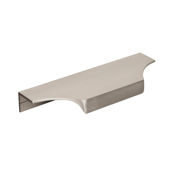 Amerock Extent 4-9/16 in 116 mm Center-to-Center Satin Nickel Cabinet Edge Pull - BP36751G10