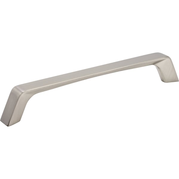 Designperfect 6-5/16'' Center-to-Center Handle Pull, Brushed Satin Nickel, 10PK - DPA10S515SNB
