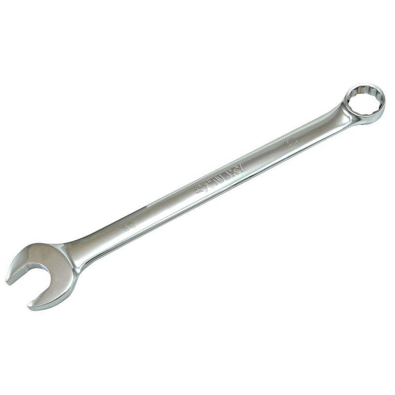 Husky 30 mm 12-Point Full Polish Combination Wrench - HCW30MM-05