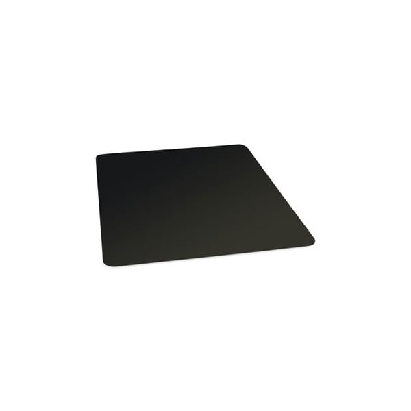 E.S. Robbins Floor+Mate, For Hard Floor to Medium Pile Carpet up to 0.75in, 46 x 48, Black - 121542