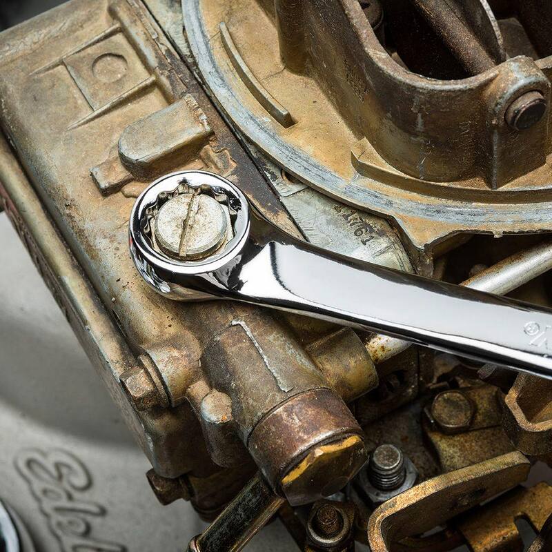 Husky 19 mm 12-Point Metric Full Polish Combination Wrench - HCW19MM