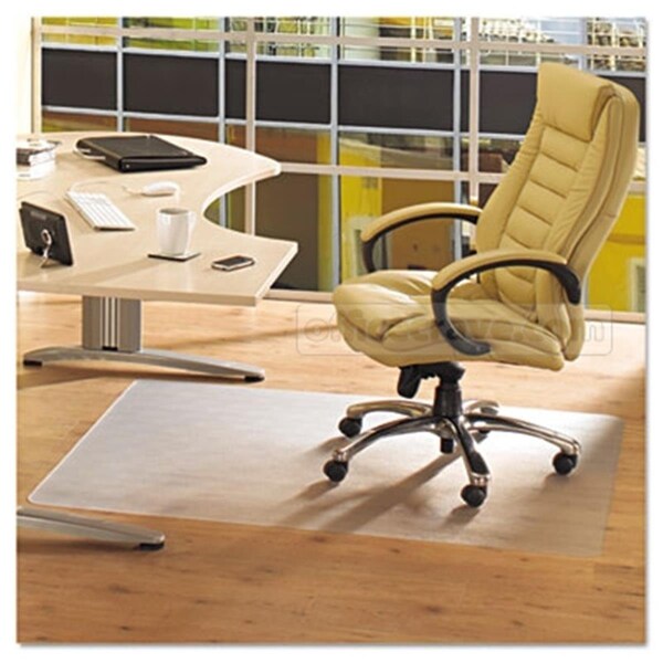 Back2Basics Cleartex Phthalate Free Pvc Rectangular Chair Mat For Hard Floors 45 X 53 In. - BA744000