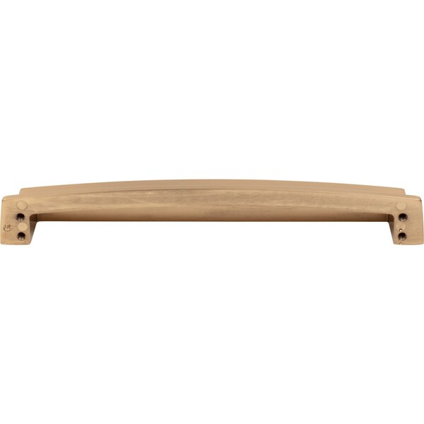 Jeffrey Alexander 192 mm Center Satin Bronze Square-to-Center Square Renzo Cabinet Cup Pull - 141-192SBZ