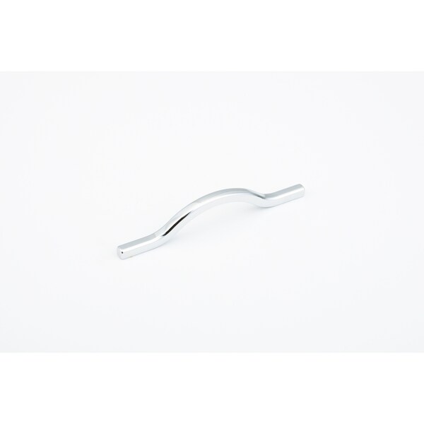 Schaub 96mm to 128mm Center to Center Sorrento Arched Cabinet Pull Polished Chrome Finish - 308-26