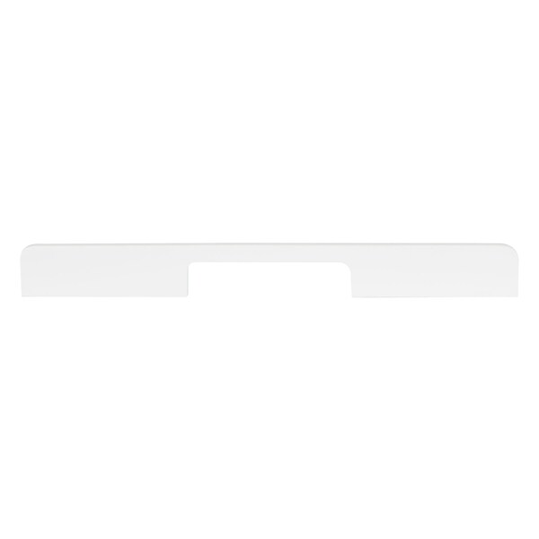 Richelieu 5 1/16-inch to 10 1/8-inch (128 mm to 256 mm) Center to Center White Contemporary Cabinet Pull - BP73012830