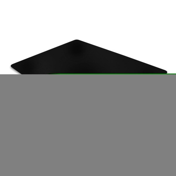Muebles 29.5 x 47 in. Advantagemat Vinyl Rectangular Chair Mat for Carpets, Black - MU2578393