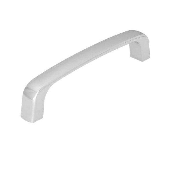 Crown 4" Modern Cabinet Pull with 3-3/4" Center to Center Polished Chrome Finish - CHP82234PC